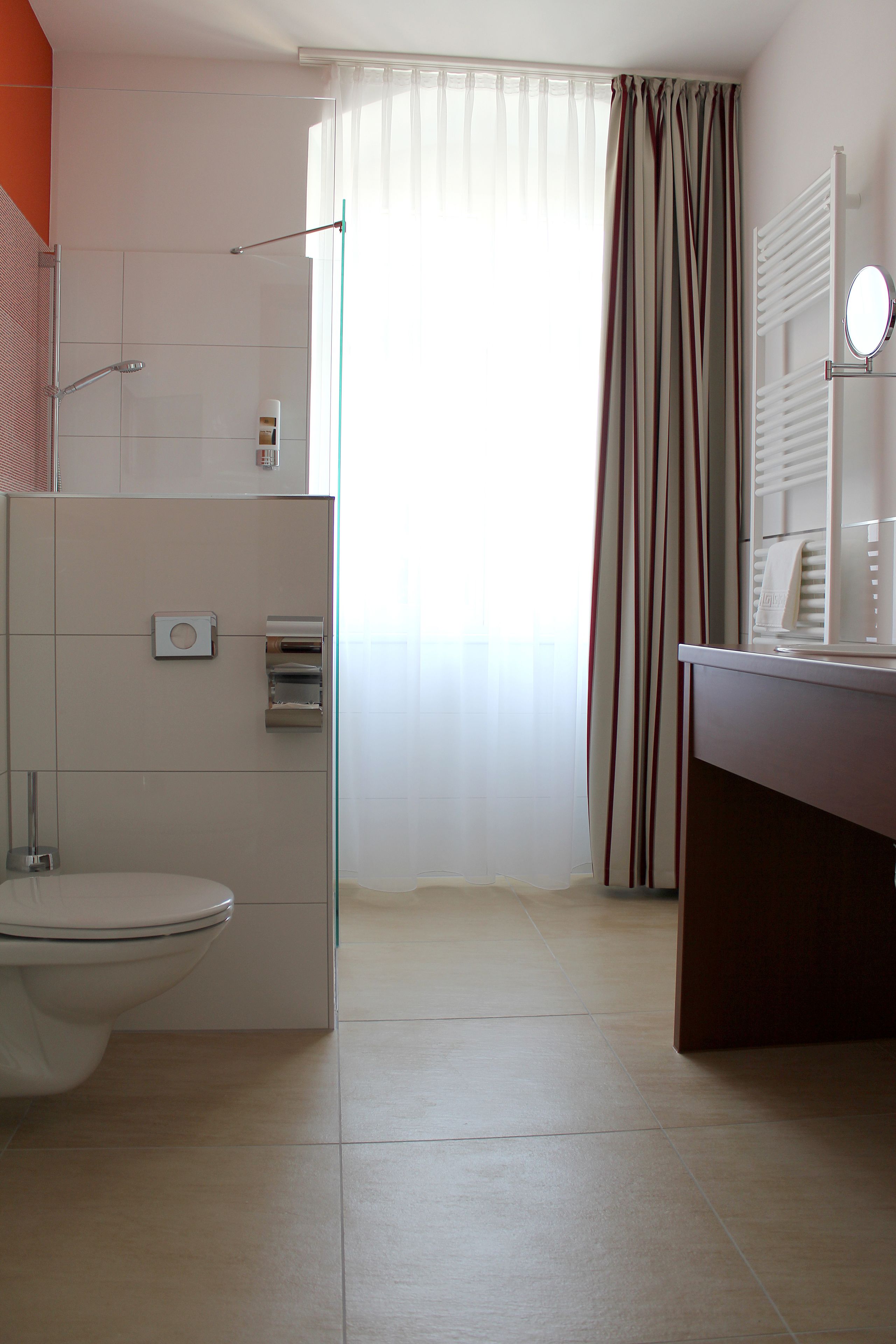 comfort quadruple room, 1 bedroom, city view | bathroom | shower, free toiletries, hair dryer, slippers