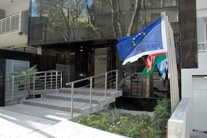 Terrace/patio - Palm Beach Plaza Hotel (Montevideo)