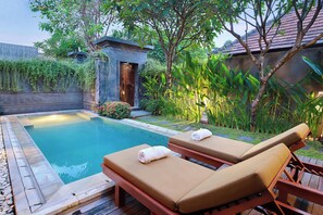 1 Bedroom Pool Vila with Honeymoon Decoration | 1 bedroom, pillow-top beds, minibar, in-room safe - Nyuh Bali Luxury Villas (Seminyak)