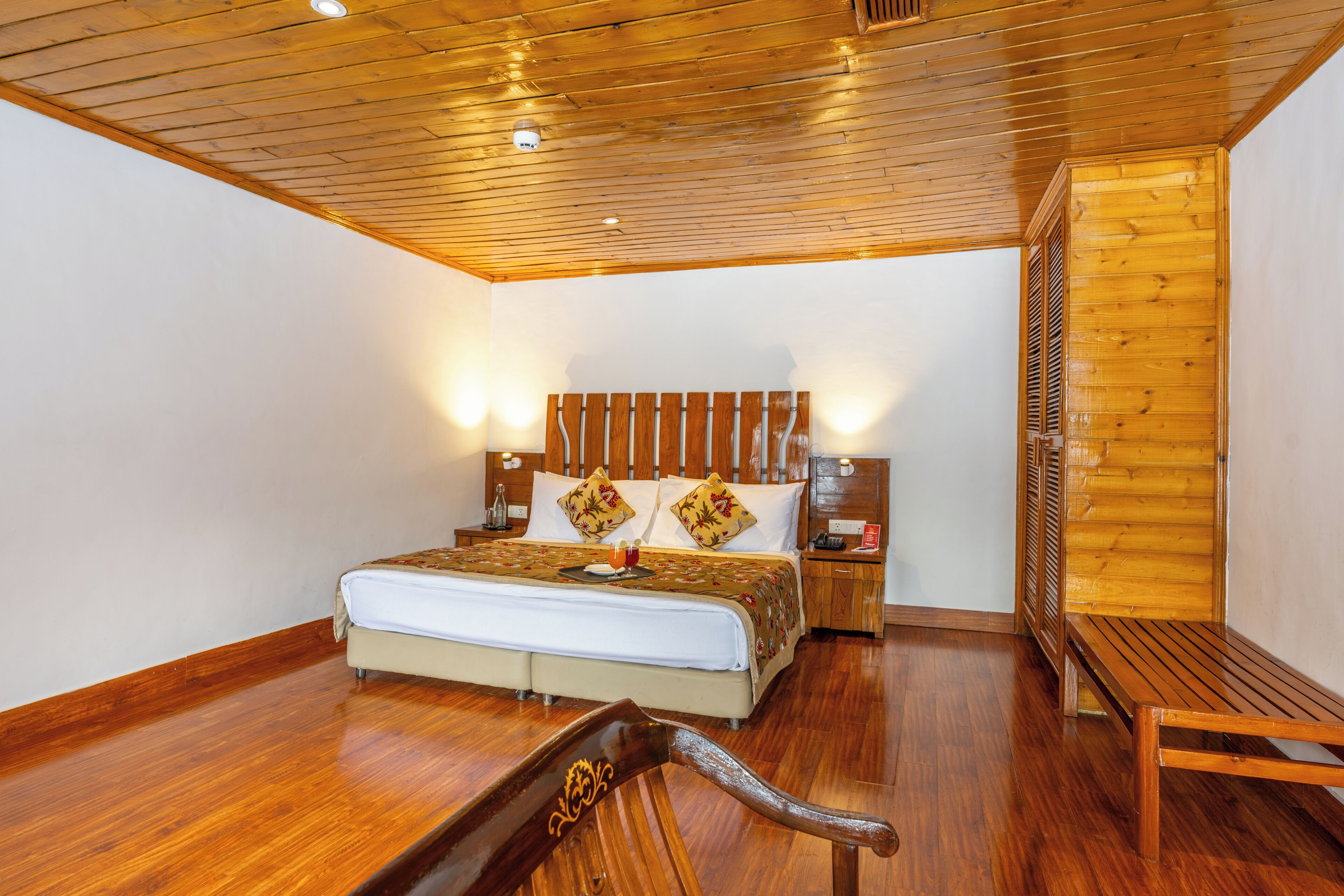 Junior Suite - River View / Mountain View | Laptop workspace, blackout drapes, iron/ironing board, free WiFi