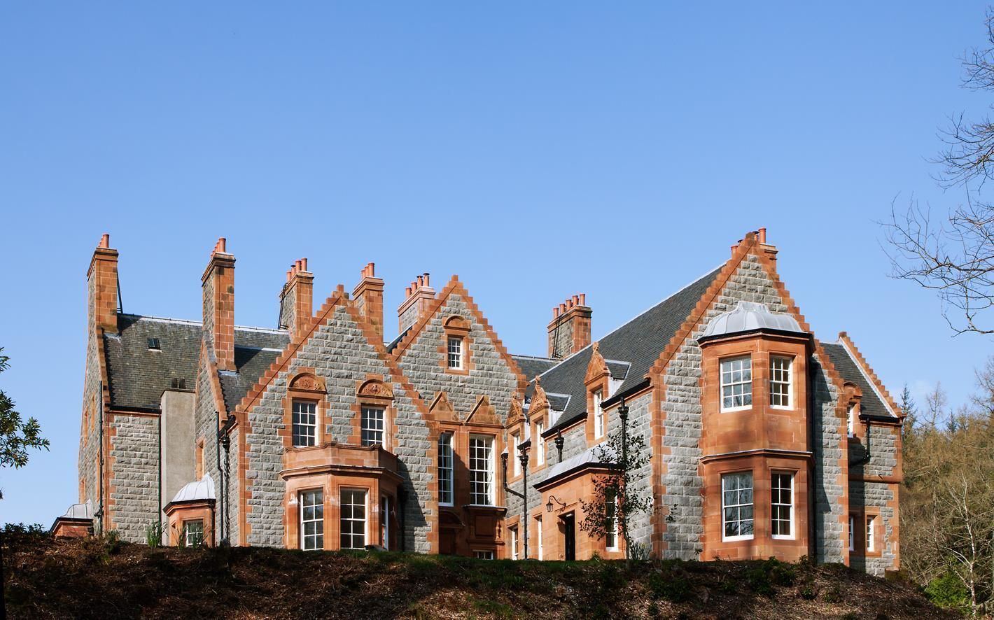 Façade de l’hébergement