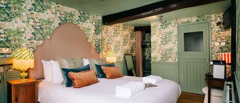 Chambre traditionnelle double, salle de bain attenante (Hound)