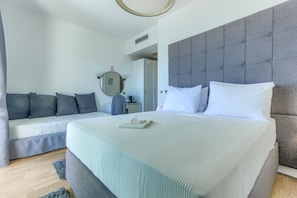 Deluxe Double or Twin Room, Terrace, Sea View