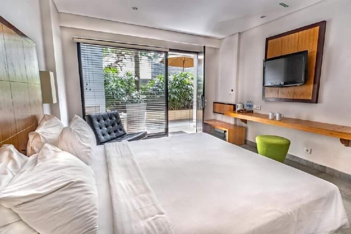 Värdeförvaringsskåp på rummet, skrivbord, extrasängar och gratis wi-fi