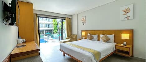 Deluxe Room with Pool View