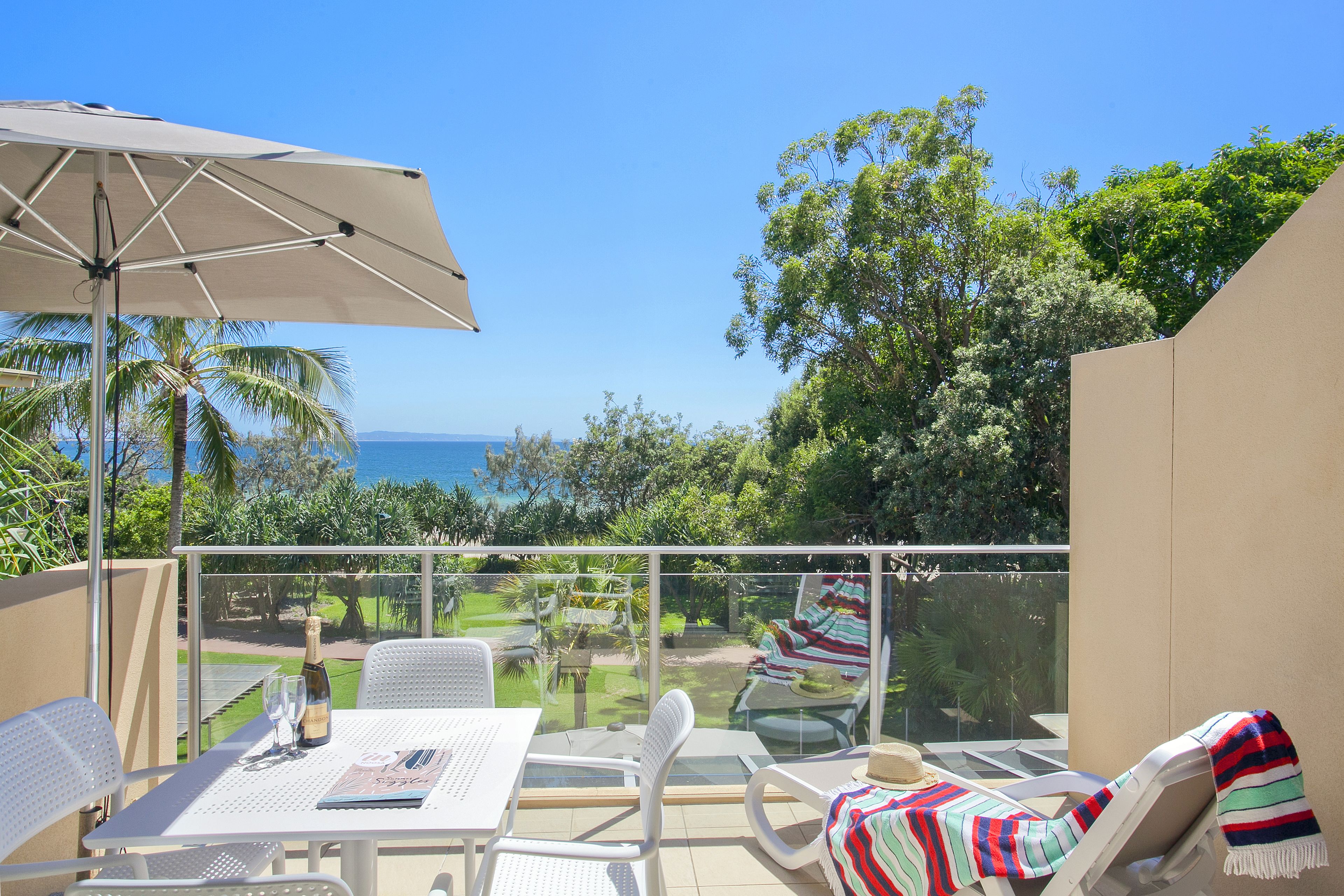 Apartment, 1 Bedroom, Partial Ocean View | Terrace/patio