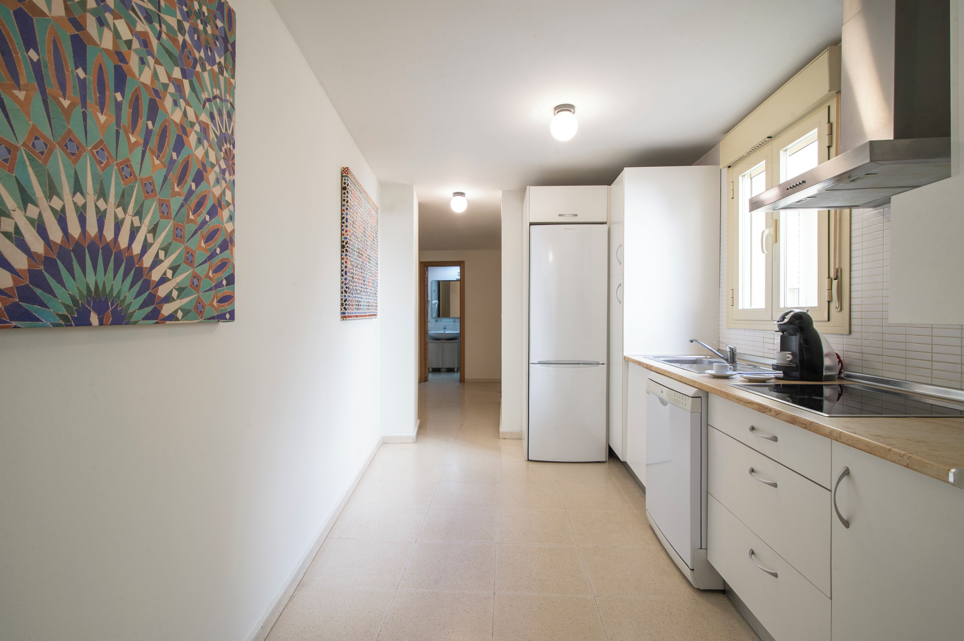 Apartamento standard, 2 quartos | Cozinha privada | Geladeira, micro-ondas, cooktop, lava-louças