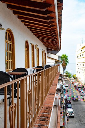 Fachada de la propiedad