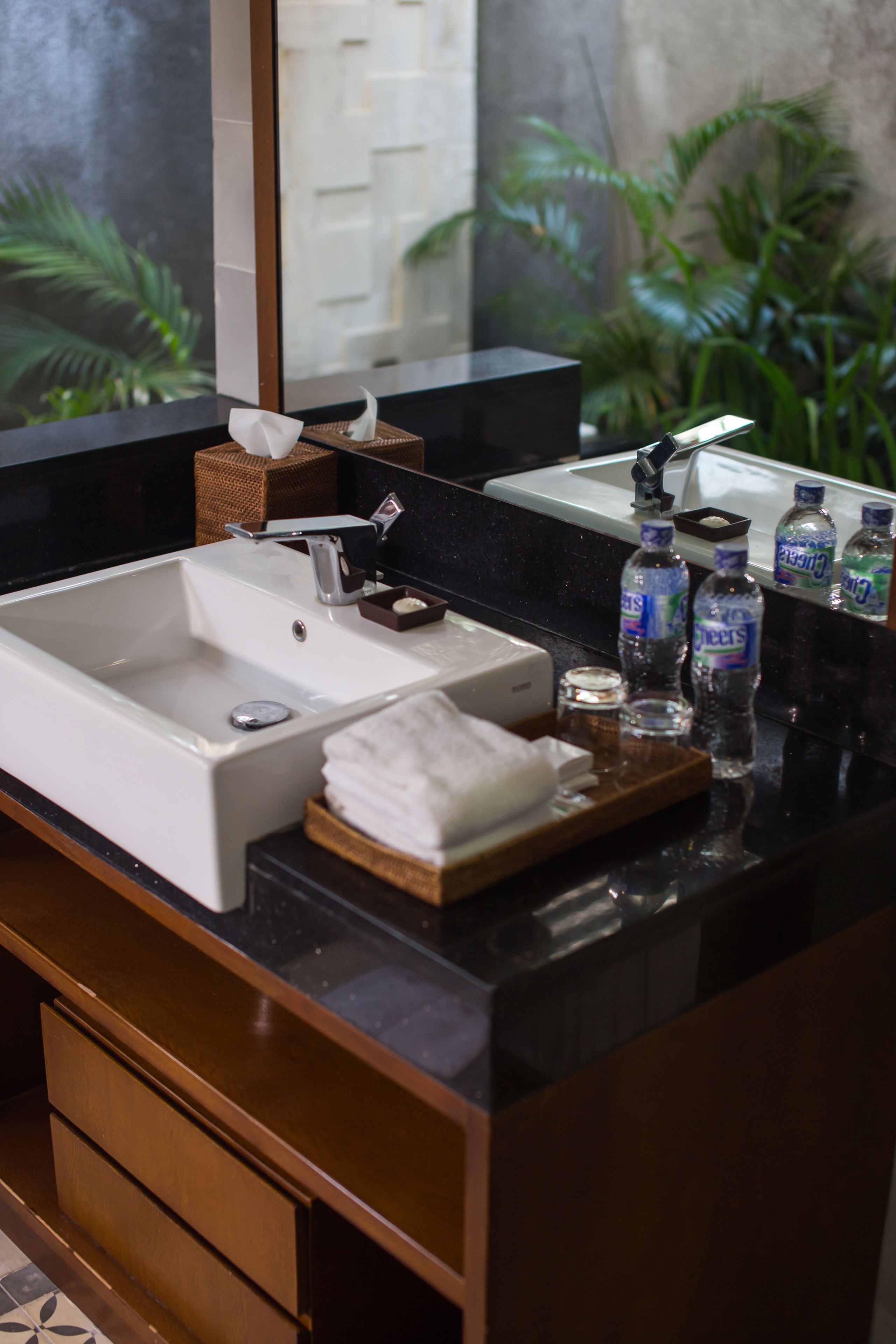 villa, 1 bedroom, private pool | bathroom | hair dryer, bathrobes, slippers, bidet