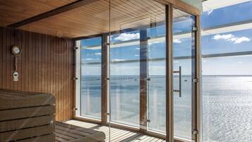 Salas de tratamiento para parejas, sauna y baño de vapor