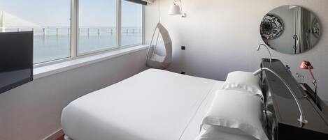 Premium bedding, minibar, in-room safe, desk