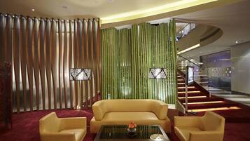 Premium bedding, minibar, in-room safe, desk