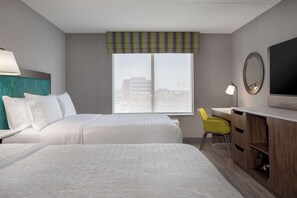 Two Queen Beds | Down comforters, free WiFi, bed sheets, alarm clocks