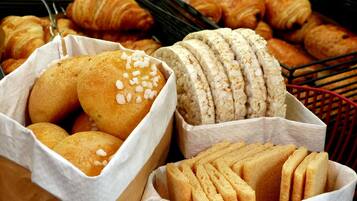 Daily continental breakfast for a fee