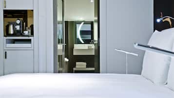 Suite junior | Literie de qualité supérieure, matelas Select Comfort, minibar