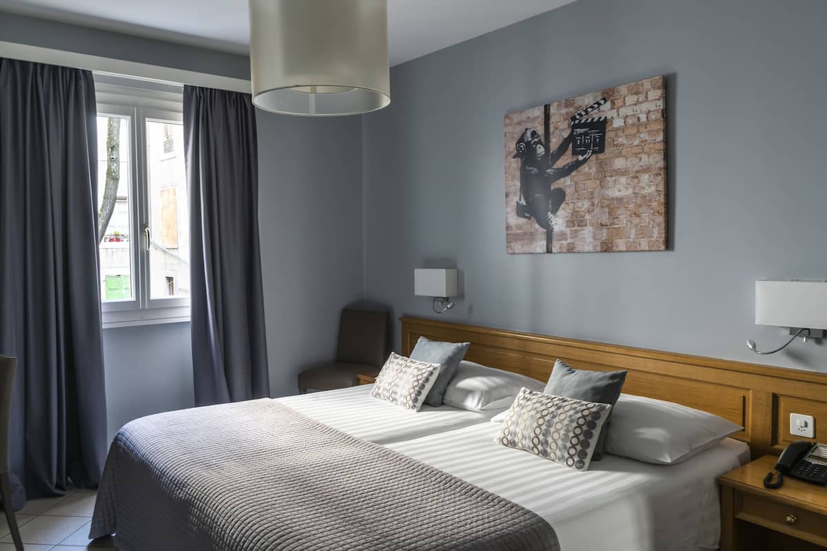 Standard-Zweibettzimmer, Blick auf den Innenhof