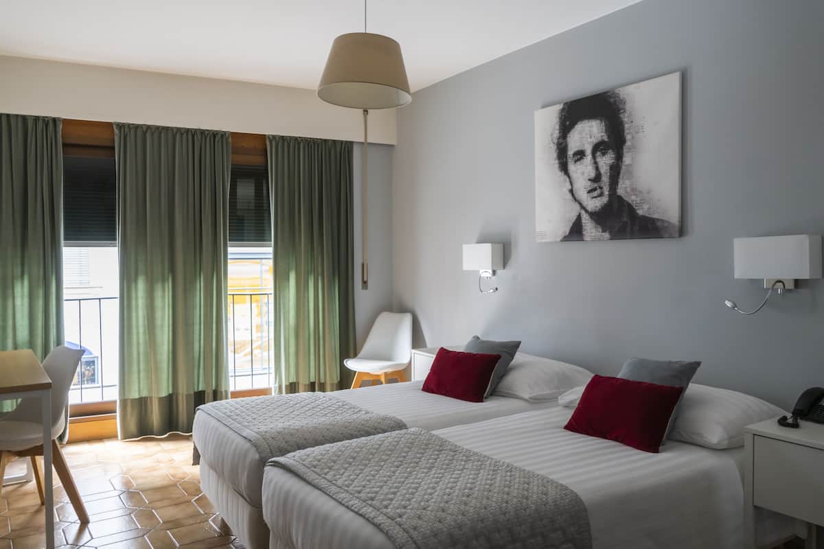 Standard-Zweibettzimmer, 2 Einzelbetten, Stadtblick