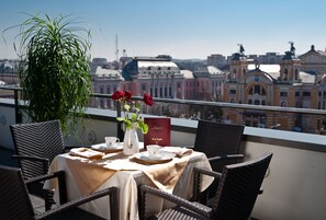 Terrace/patio - Hotel Beyfin (Cluj-Napoca)
