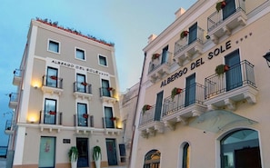 Façade de l’hébergement