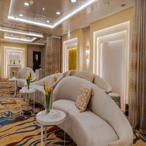 Sala de estar en el lobby