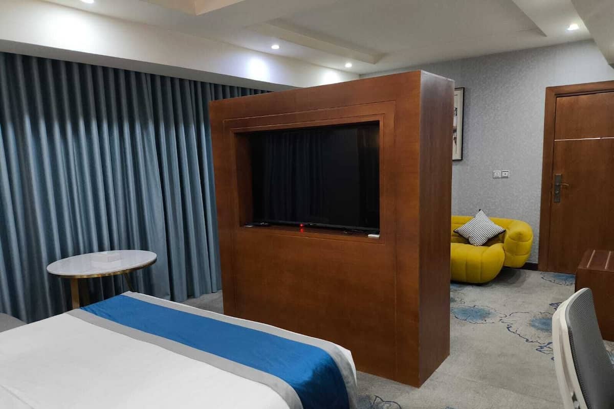 1 habitación, minibar, caja de seguridad en la habitación y escritorio