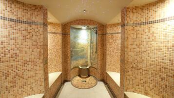 Sauna, steam room, body treatments, hot stone massages, Thai massages