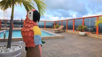 Udendørs pool, liggestole