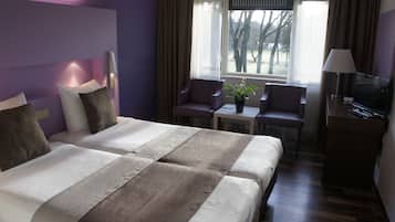 In-room safe, desk, cribs/infant beds, free WiFi