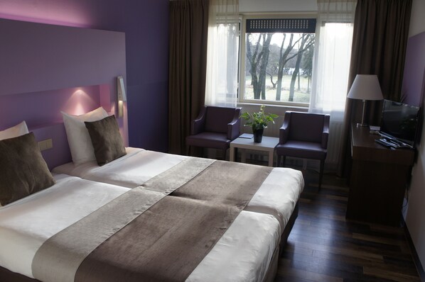 In-room safe, desk, cots/infant beds, free WiFi