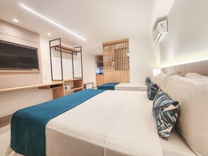 Minibar, caja de seguridad en la habitación y wifi gratis 