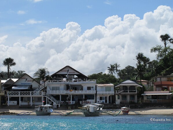 Façade de l’hébergement