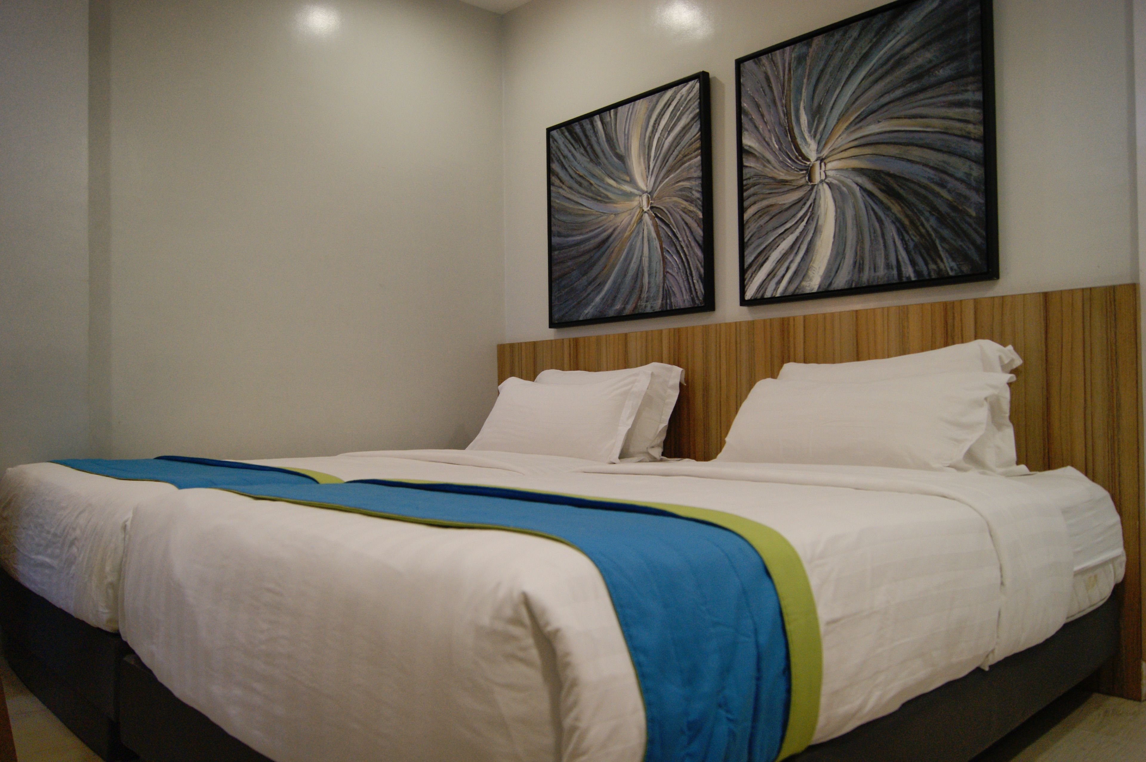 premium bedding, memory-foam beds, individually decorated