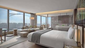 Minibar, két bảo mật tại phòng, bàn