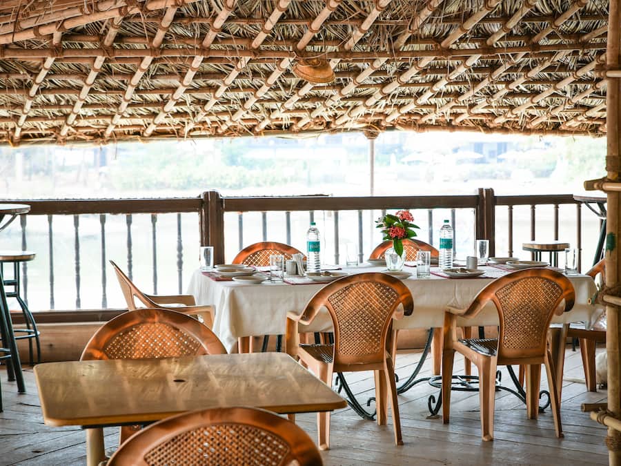 Café da manhã, almoço e jantar