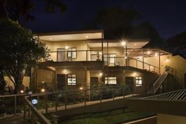 Front of property - evening/night