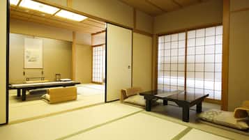 Traditional deluxe, Non Smoking (with High Class Open-air bath) | Minibar, in-room safe, individually decorated, individually furnished