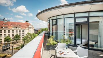 Habitación superior | Terraza o patio