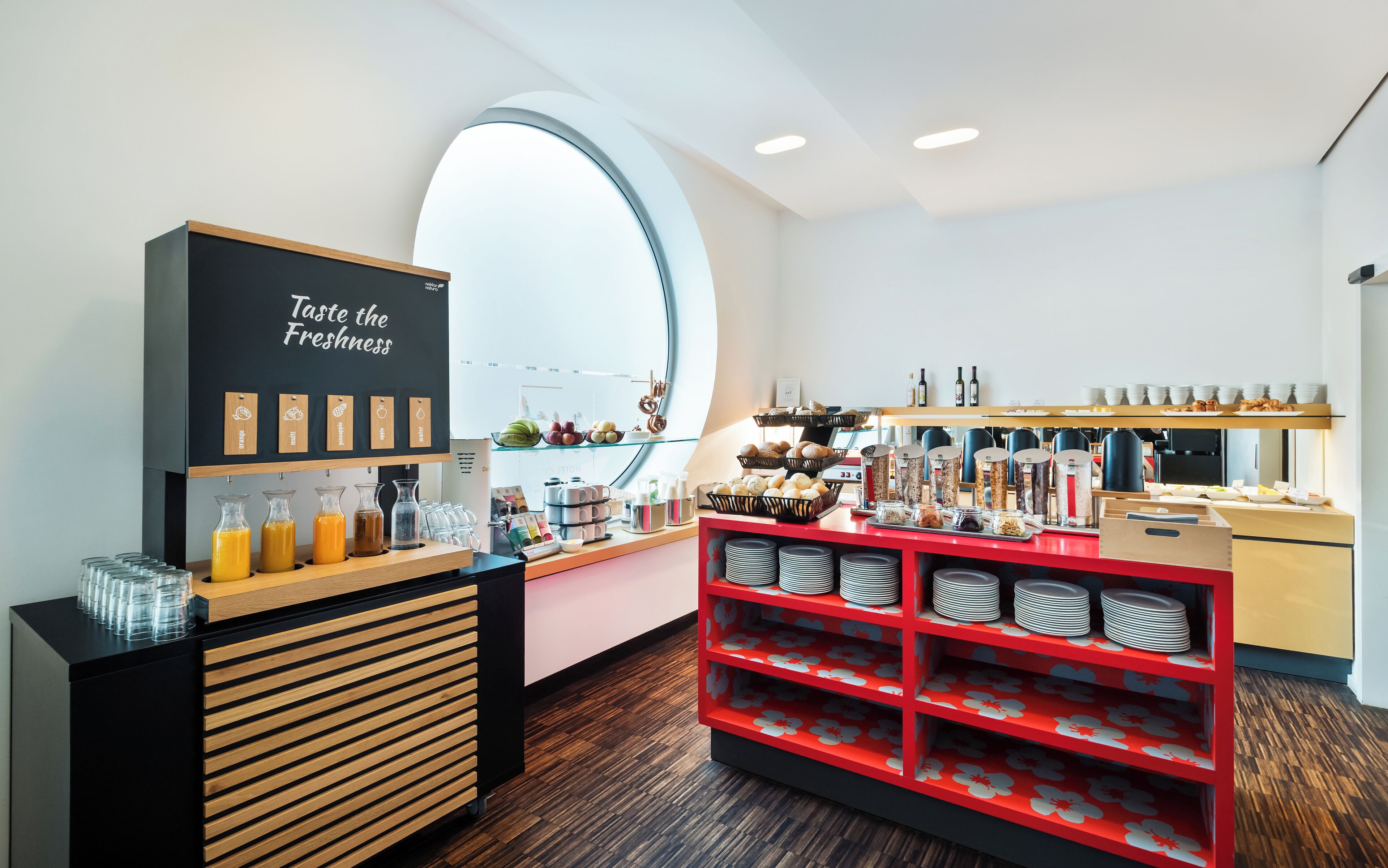 daily buffet breakfast (eur 22 per person)