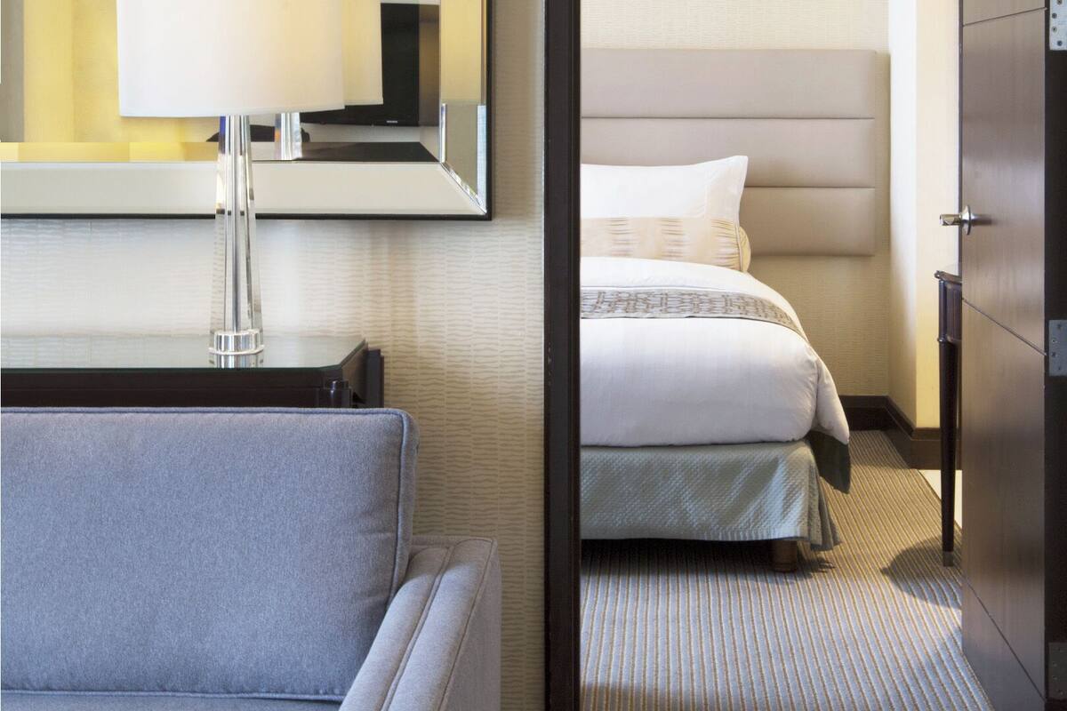 Premium bedding, minibar, in-room safe, desk