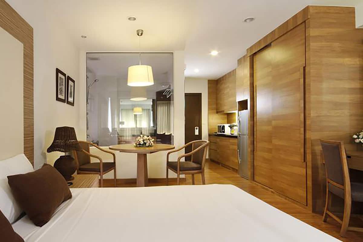 Deluxe kamer | Een kluis op de kamer, extra bedden, gratis wifi, beddengoed