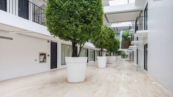 Fassade der Unterkunft