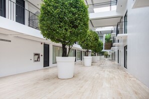 Voorkant van accommodatie