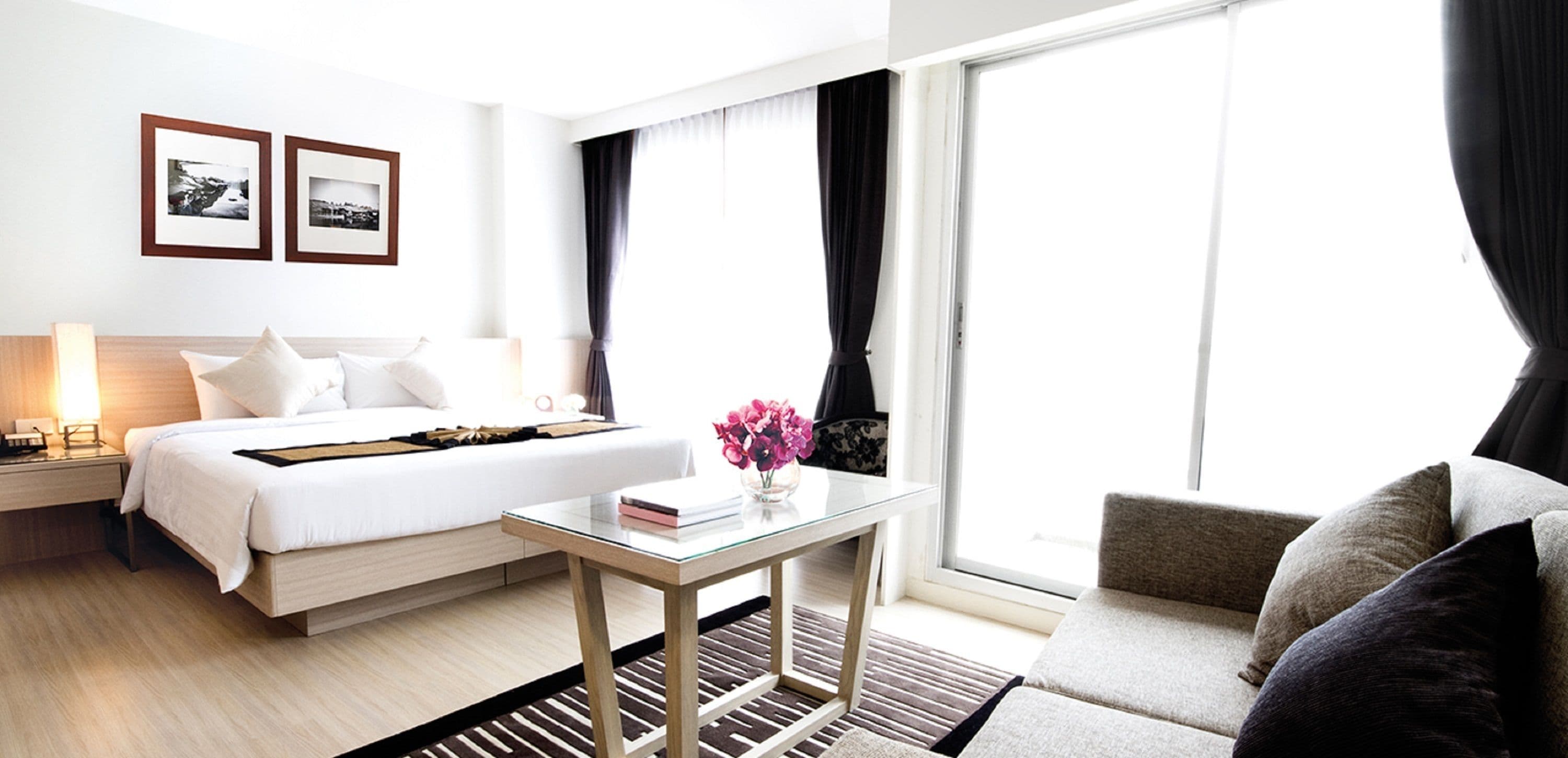 Studiosvit | Utsikt från rummet