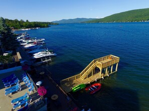 Sun deck - The Lake Motel (Lake George)