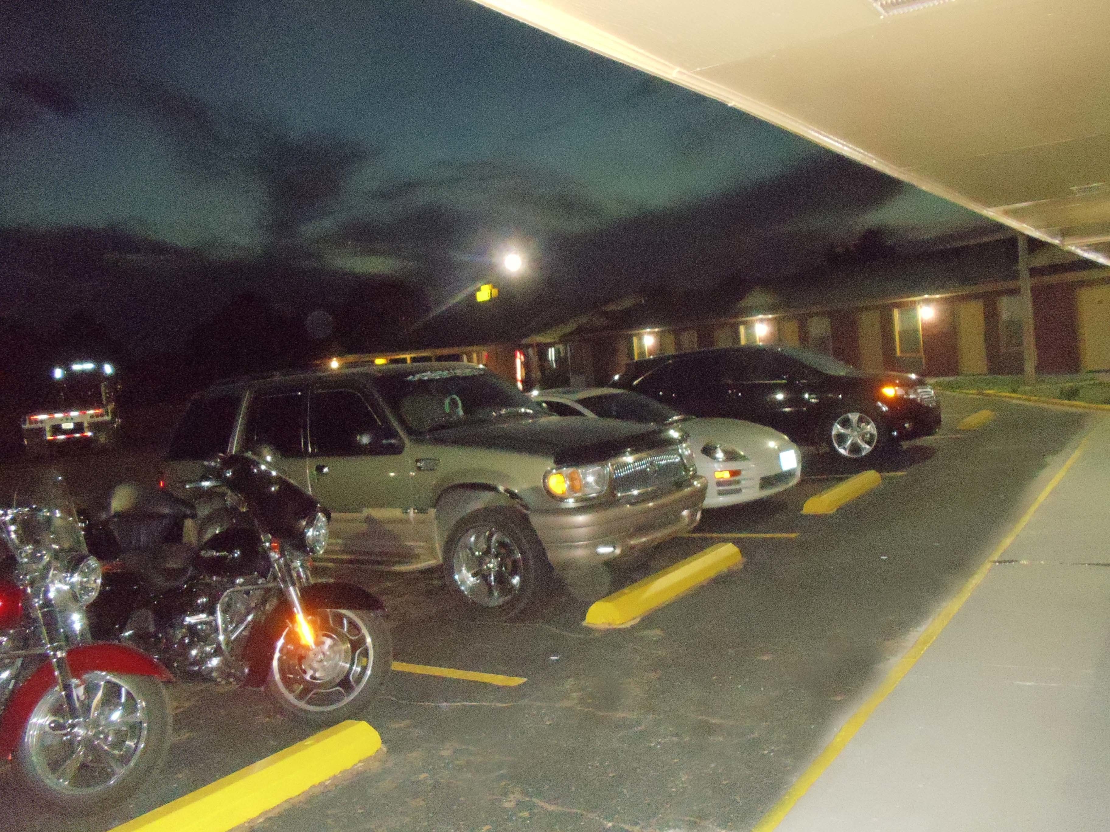 front of property – evening/night