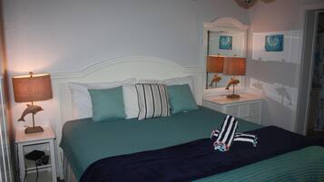 Luxury Villa, Multiple Beds, Balcony, Pool View | Pillowtop beds, in-room safe, individually decorated