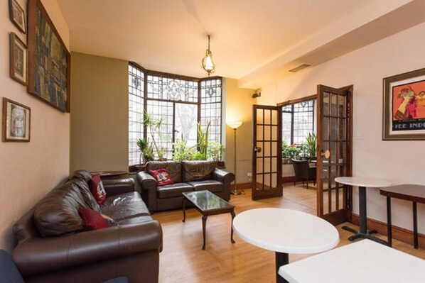 Sitteområde i lobbyen