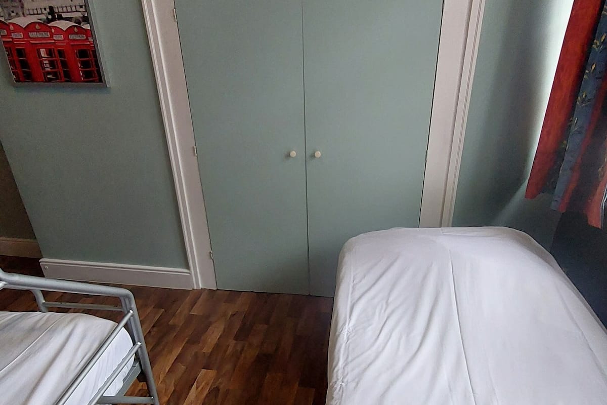 Family Room, Shared Bathroom