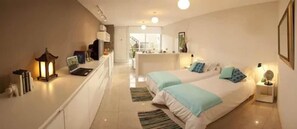 Literie de qualité supérieure, couette en duvet d'oie, minibar