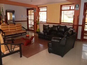 Zona de estar del vestíbulo